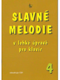 Slavné melodie v lehké úpravě pro klavír 4 (+CD)