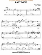 Floyd Cramer: Last Date (noty na klavír)