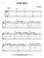 Ruth B: Lost Boy (noty na snadný klavír)