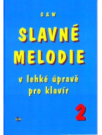 Slavné melodie v lehké úpravě pro klavír 2 (+CD)