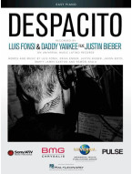 Daddy Yankee, Luis Fonsi & Justin Bieber: Despacito (noty na snadný klavír)