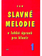 Slavné melodie v lehké úpravě pro klavír 1 (+CD)