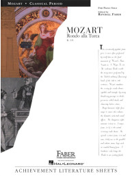 Wolfgang Amadeus Mozart: Rondo alla Turca K331 (noty na klavír)