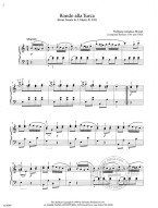 Wolfgang Amadeus Mozart: Rondo alla Turca K331 (noty na klavír)