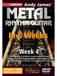 Andy James' Metal Rhythm Guitar in 6 Weeks - Week 4 (video škola hry na kytaru)