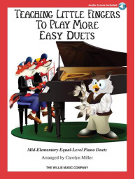 Teaching Little Fingers to Play More Easy Duets (noty na snadný čtyřruční klavír)(+audio)