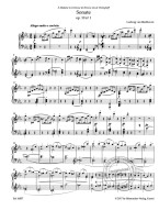 Beethoven: 3 Sonatas Op. 10 In C minor, F major, D major (noty na klavír)