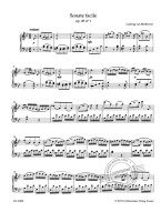 Beethoven: 2 Sonatas In G minor, G major op. 49 (noty na klavír)