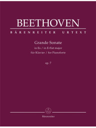Beethoven: Grande Sonate in E-flat Major Op. 7 (noty na klavír)