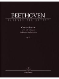 Beethoven: Grande Sonate In B-flat Major Op. 22 (noty na klavír)