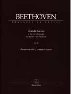 Beethoven: Grande Sonate In A-Flat Major Op. 26 - Funeral March (noty na klavír)