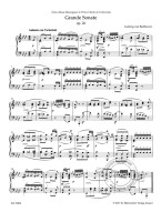 Beethoven: Grande Sonate In A-Flat Major Op. 26 - Funeral March (noty na klavír)