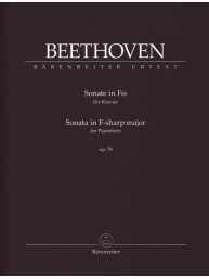 Beethoven: Sonata in F-Sharp Major Op. 78 (noty na klavír)