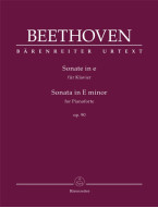 Beethoven: Sonata In E Minor Op. 90 (noty na klavír)