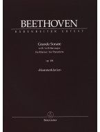 Beethoven: Grande Sonate in B-flat Major Op. 106 - Hammerklavier (noty na klavír)
