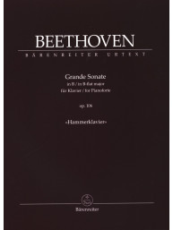 Beethoven: Grande Sonate in B-flat Major Op. 106 - Hammerklavier (noty na klavír)