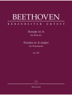 Beethoven: Sonata In A Op. 101 (noty na klavír)