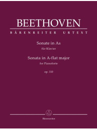 Beethoven: Sonata In A-flat Major op. 110 (noty na klavír)