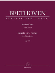 Beethoven: Sonata in C Minor Op.111 (noty na klavír)