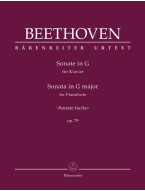 Beethoven: Sonata In G Major Op. 79 