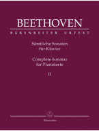 Beethoven: Complete Sonatas for Pianoforte II (noty na klavír)