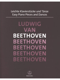 Beethoven: Easy Piano Pieces And Dances (noty na klavír)