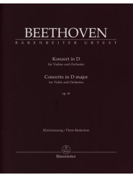 Beethoven: Concerto In D Op.61 For Violin and Orchestra (noty na housle, klavír)