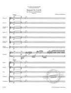 Beethoven: Concerto No.5 In E-flat Op.73 - Emperor For Piano and Orchestra (noty, partitura)