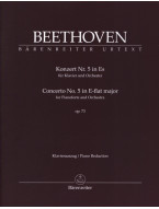 Beethoven: Concerto No.5 In E-flat Op.73 - Emperor For Piano and Orchestra (noty, partitura)
