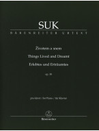 Josef Suk: Things Lived and Dreamt, Op. 30 / Životem a snem (noty na klavír)