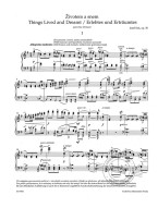 Josef Suk: Things Lived and Dreamt, Op. 30 / Životem a snem (noty na klavír)