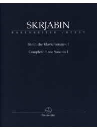 Alexandr Skrjabin: Complete Piano Sonatas I (noty na klavír)