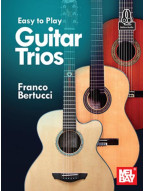 Franco Bertucci: Easy to Play Guitar Trios (noty na kytaru)(+audio)