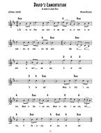 Promised Land: Early American Hymns from the Shape-Note Tradition (noty, melodická linka, akordy)