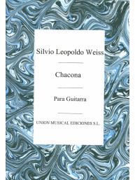 Silvius Leopold Weiss: Chacona - R Sainz De La Maza (noty na kytaru)