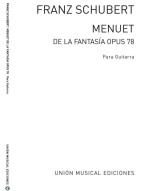Franz Schubert: Minuetto (noty na kytaru)