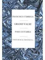 Francisco Tárrega: Grand Valse (noty na kytaru)