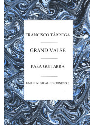 Francisco Tárrega: Grand Valse (noty na kytaru)