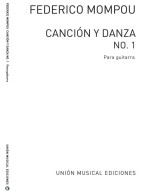 Frederic Mompou: Cancion Y Danza No.1 (noty na kytaru)