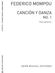 Frederic Mompou: Cancion Y Danza No.1 (noty na kytaru)