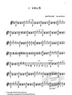 Bartolome Calatayud: Cuatro Piezas Faciles Para Guitarra (noty na kytaru)