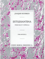 Joaquín Rodrigo: Estudiantina - Pasacalle Y Coplilla (noty na kytaru)