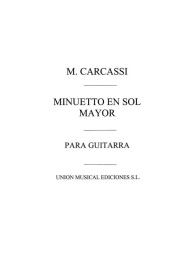 Matteo Carcassi: Minuetto En Sol Mayor (noty na kytaru)
