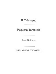 Bartolome Calatayud: Pequena Tarantela (noty na kytaru)