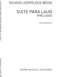 Sylvius Leopold Weiss: Suite Para Laud - Preludio (noty na kytaru)