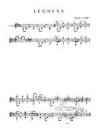 Miguel Llobet: Llobet Leonesa (noty na kytaru)