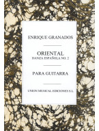 Enrique Granados: Danza Espanola No.2 Oriental (noty na kytaru)