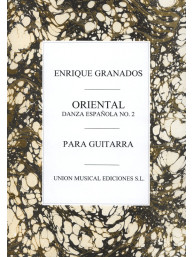 Enrique Granados: Danza Espanola No.2 Oriental (noty na kytaru)