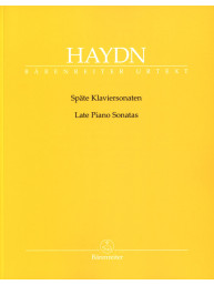 Franz Joseph Haydn: Late Piano Sonatas (noty na klavír)