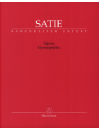Erik Satie: Ogives & Gymnopedies (noty na klavír)